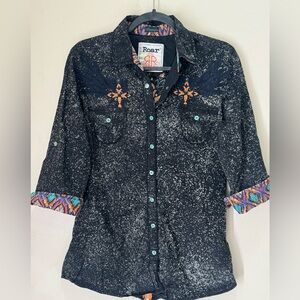 Roar Western Style Shirt